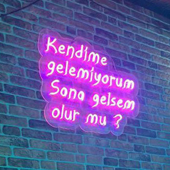 I can't come to myself. Can I come to you? LED Neon Sign Light Neon