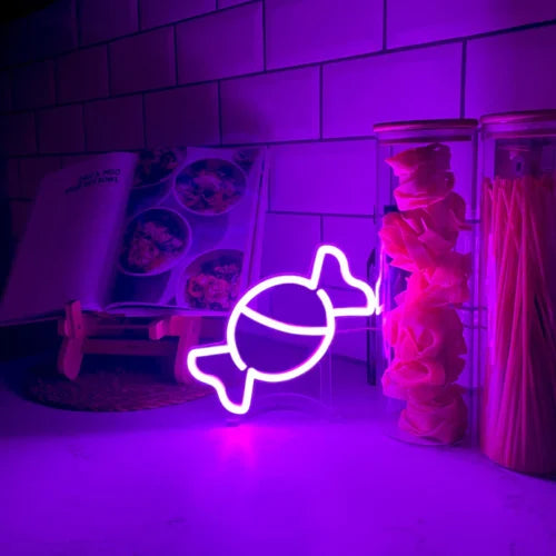 Dulce Letrero de Neón LED de Escritorio