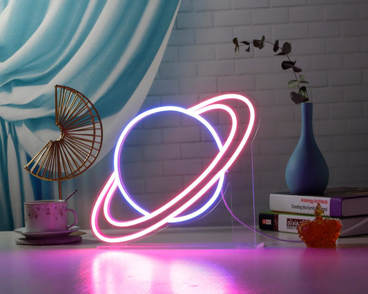 Letrero de neón LED de escritorio Universe Luz de neón