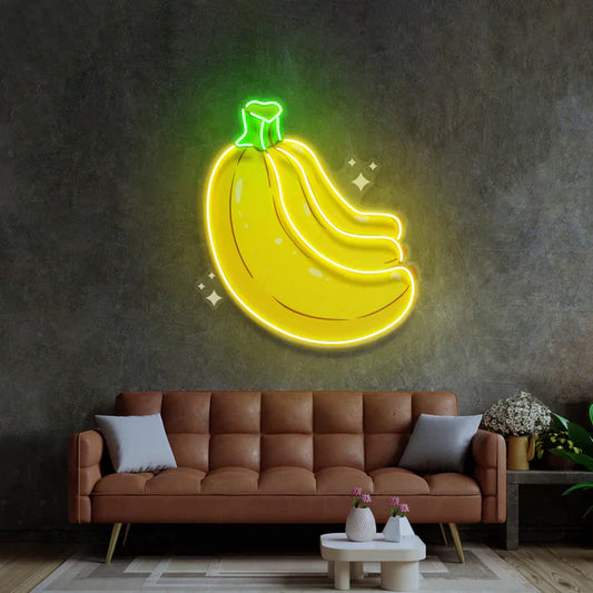 Letrero de neón LED Bananas Neon Art