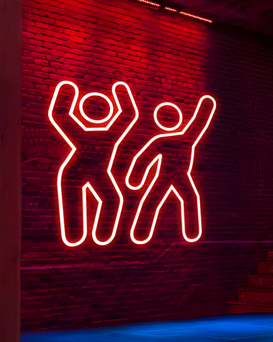 Letrero de neón LED "Dance"