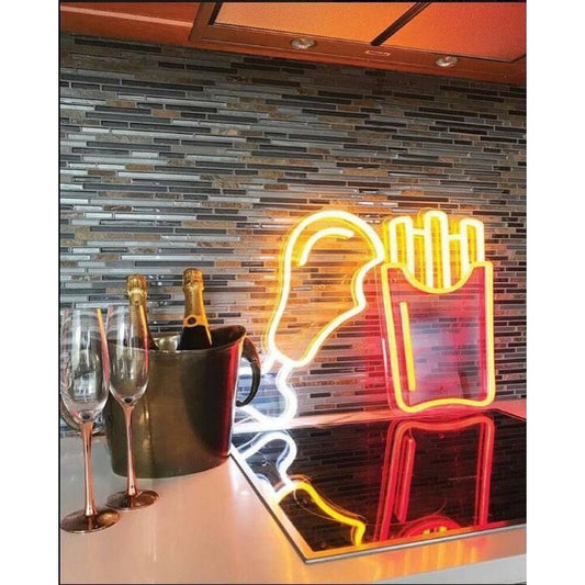 Letrero de Neón LED "Cheat Day"