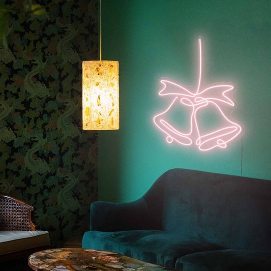 Christmas Ornament Bell LED Neon Sign Light Neon