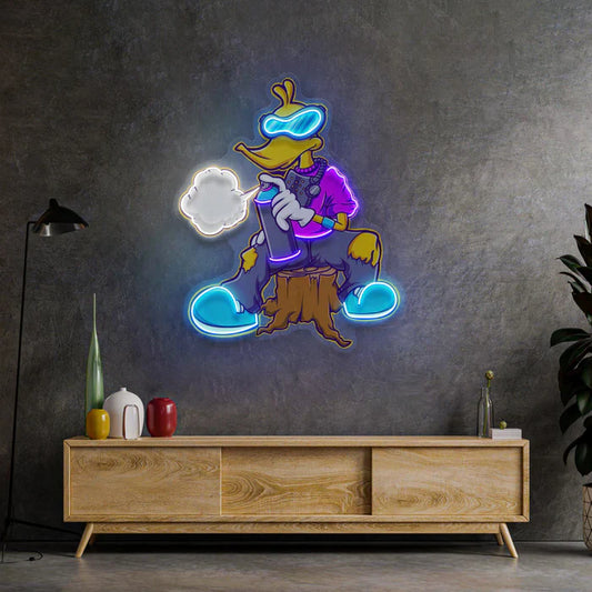 Cool Duck Letrero de neón LED Arte de neón Luz de neón