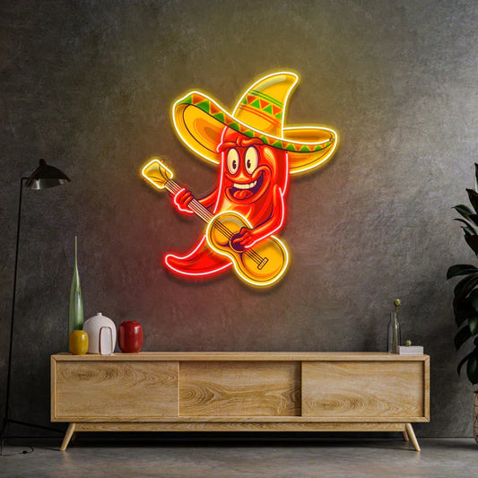 Lindo Chile Arte Neón LED Letrero Neón Luz Neón