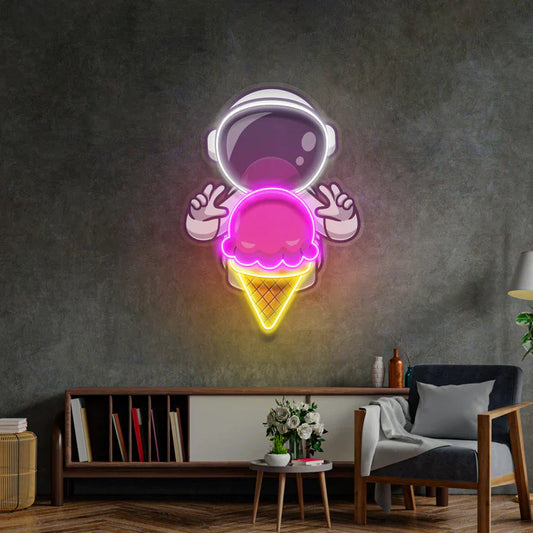 Ice Cream Neon Art LED Neon Sign Light Neon