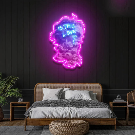 ¿Es esto arte neón? Luz de neón LED para letrero de neón.