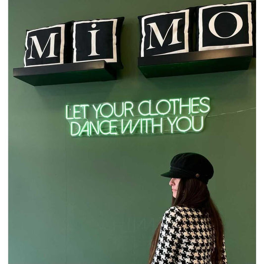 Let your clothes dance with you LED Neon Sign Light Neon