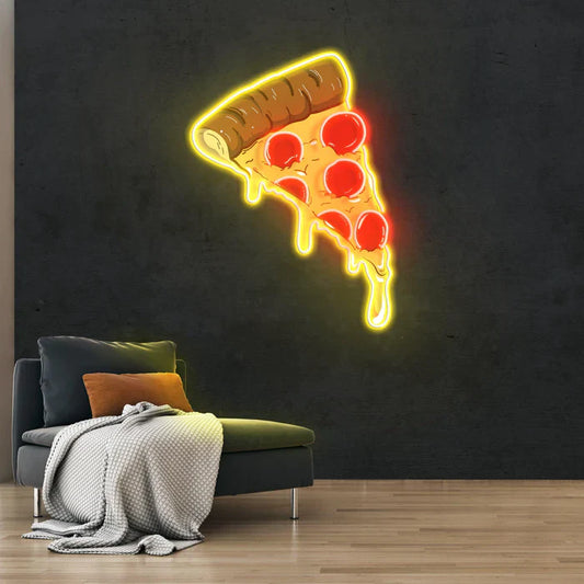 Letrero de neón LED para pizza de neón