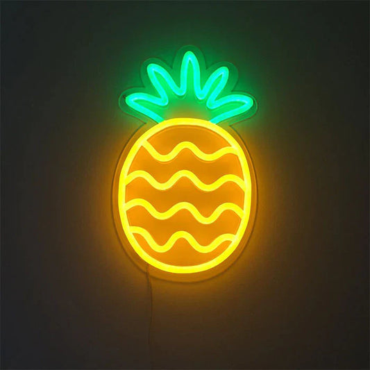 Piña LED Neón Letrero Luminoso Neón