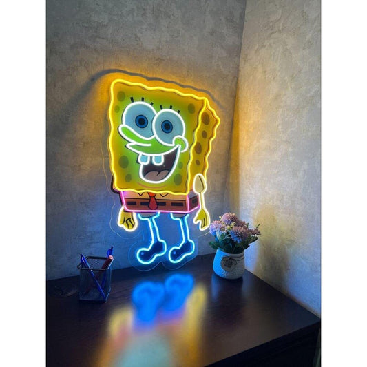 SpongeBob LED Neon Sign Light Neon